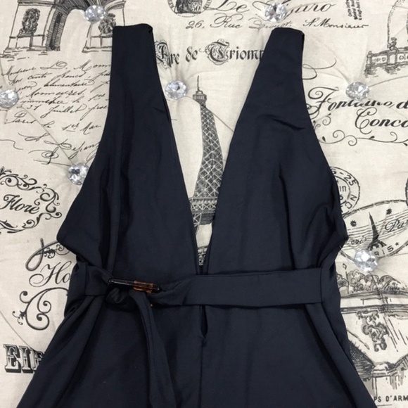 TAVIK Cindy Plunge Neck One-Piece Swimsuit - Picture 8 of 8